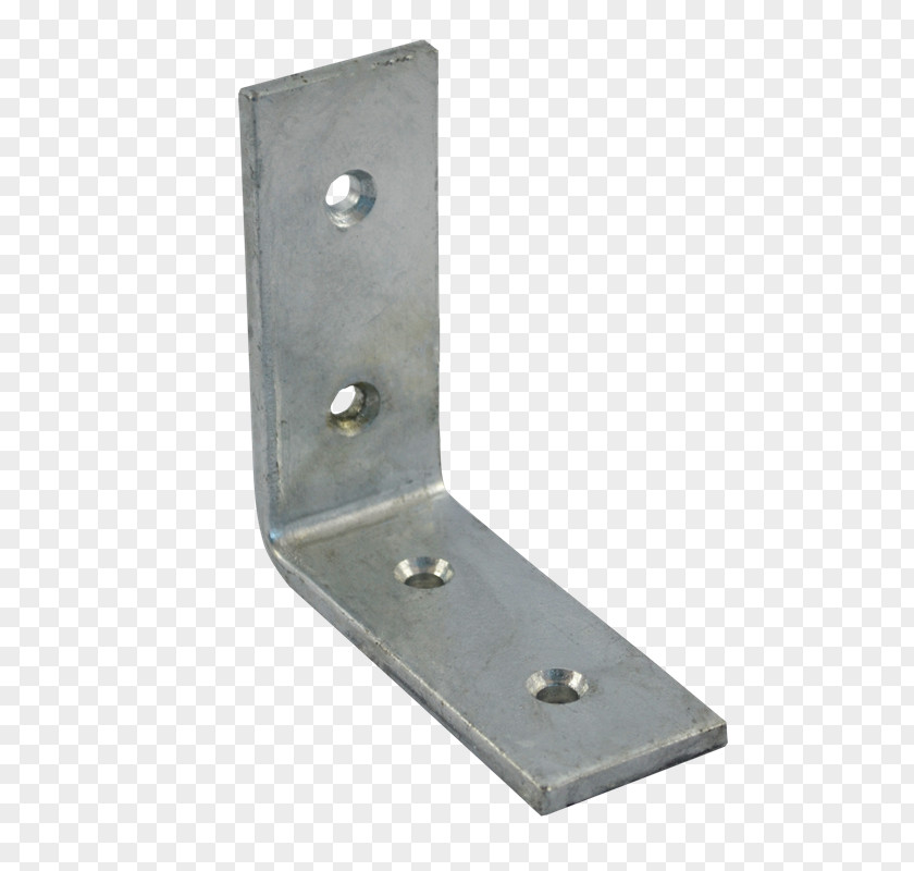 Angle Iron Bracket Shelf Support Galvanization PNG