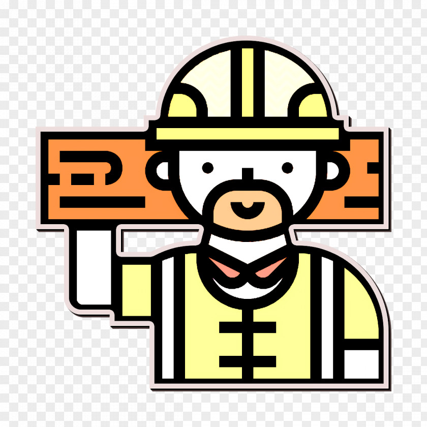 Carpenter Icon Worker Construction PNG