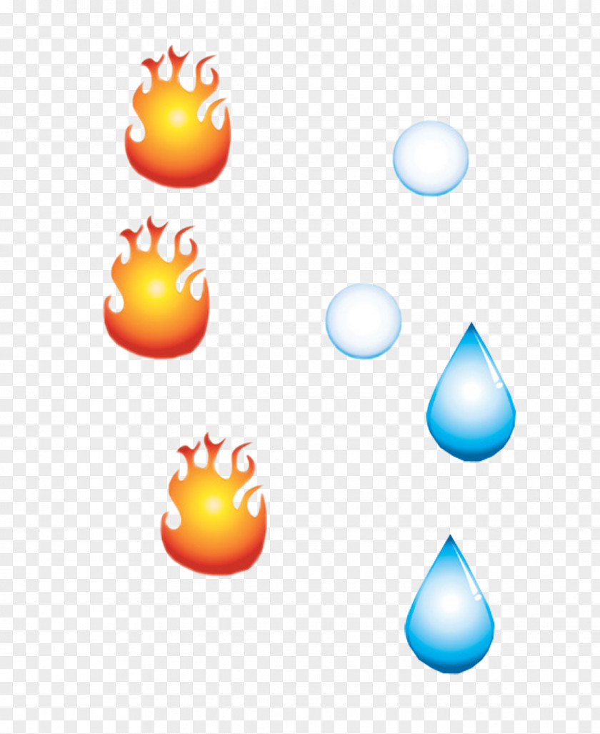 Flames With Water Droplets Flame Drop Poster PNG