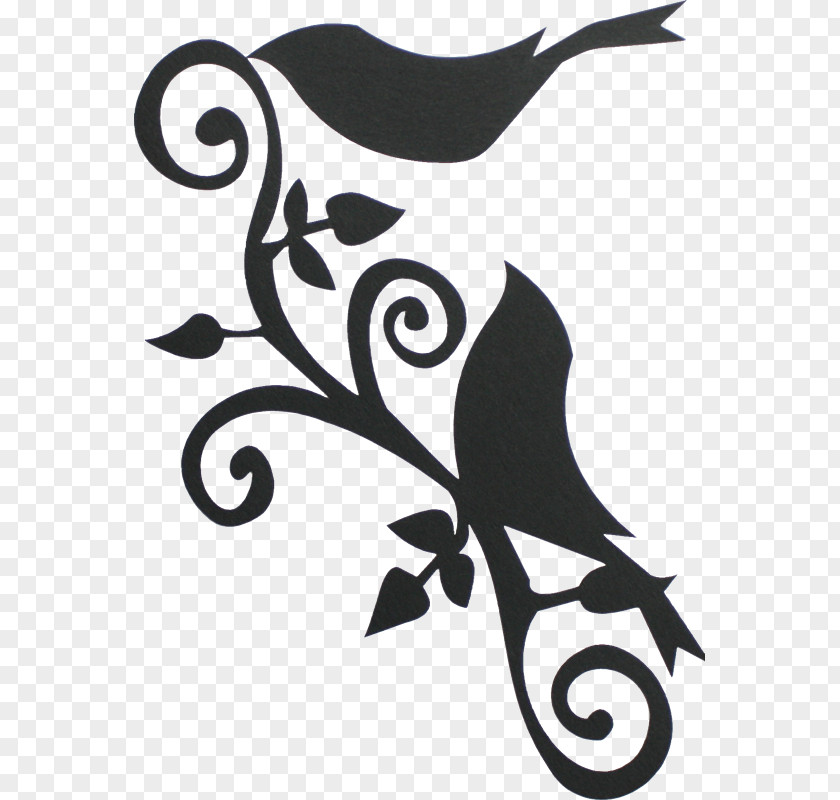 Flourish Bird Clip Art PNG