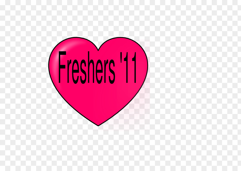 Freshers Graphic Logo Clip Art Brand Font Heart PNG