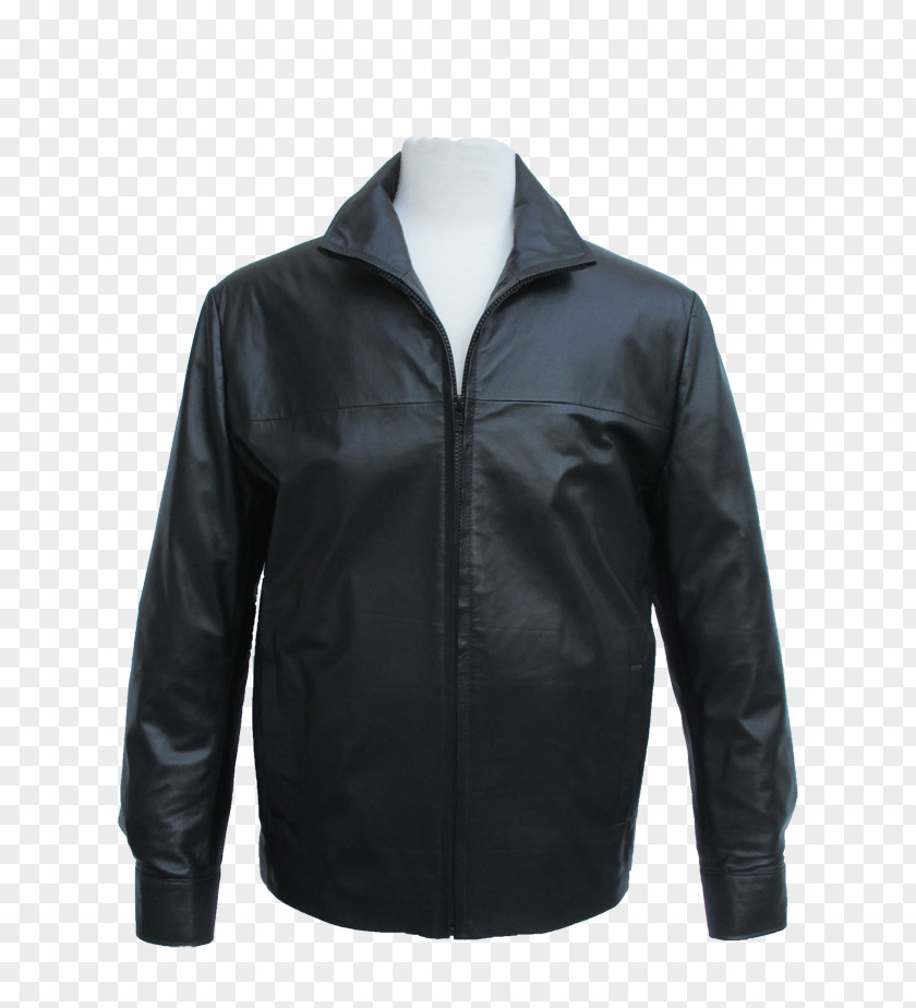 Leather Jacket Hoodie Fleece Polar Coat PNG