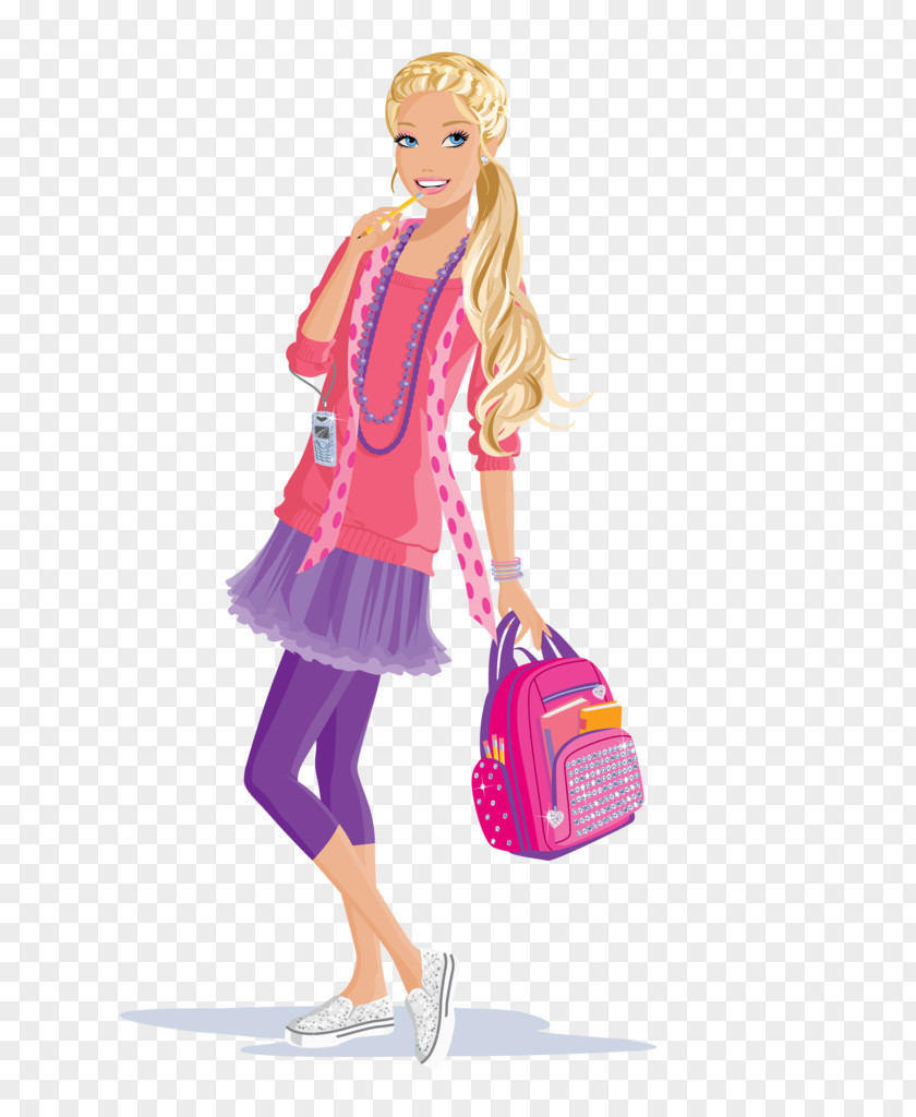 Material Totally Hair Barbie Doll Clip Art PNG