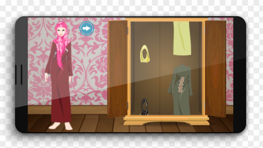 Muslim Veil Dressup & Makeup Dress Up Games For Girls Android Screenshot PNG