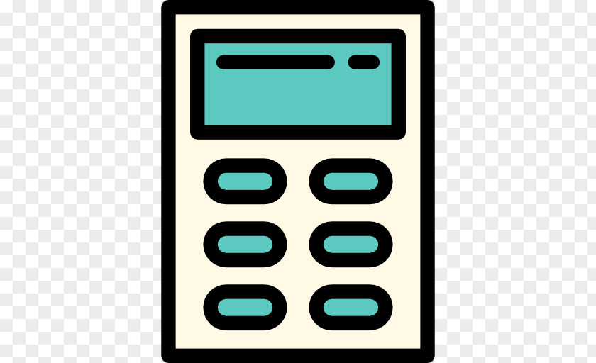 Office Equipment Rectangle Calculator PNG