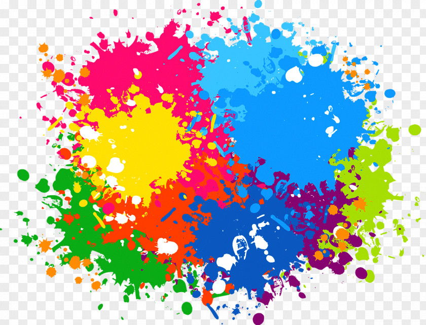 Paint Splash Euclidean Vector Color PNG