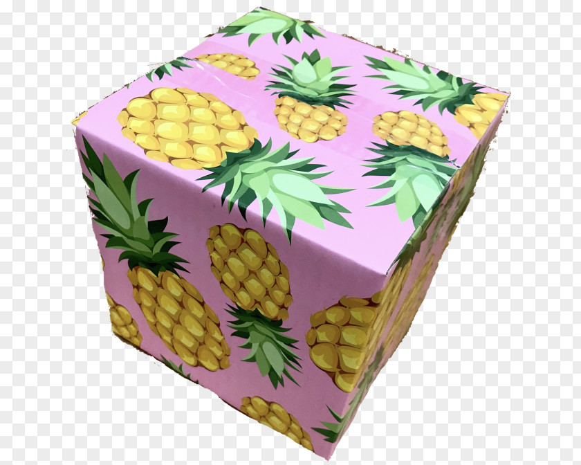 Pineapple Box Packaging And Labeling Designer PNG