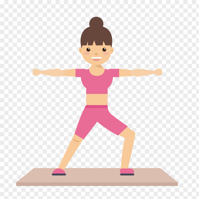 Zama Step Woman Olympic Weightlifting Cartoon PNG