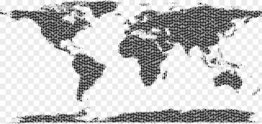 World Map Wall Decal Continent PNG
