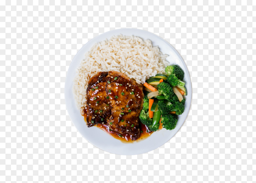 Barbecue Chicken Cooked Rice Orange Piccata Vegetarian Cuisine PNG