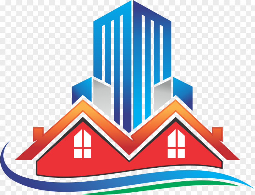 Logo Design Real Estate Building Property PNG