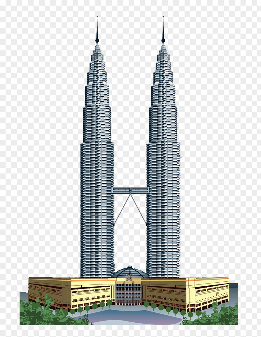 Malaysia Petronas Towers Taipei 101 Burj Khalifa Willis Tower World Trade Center PNG