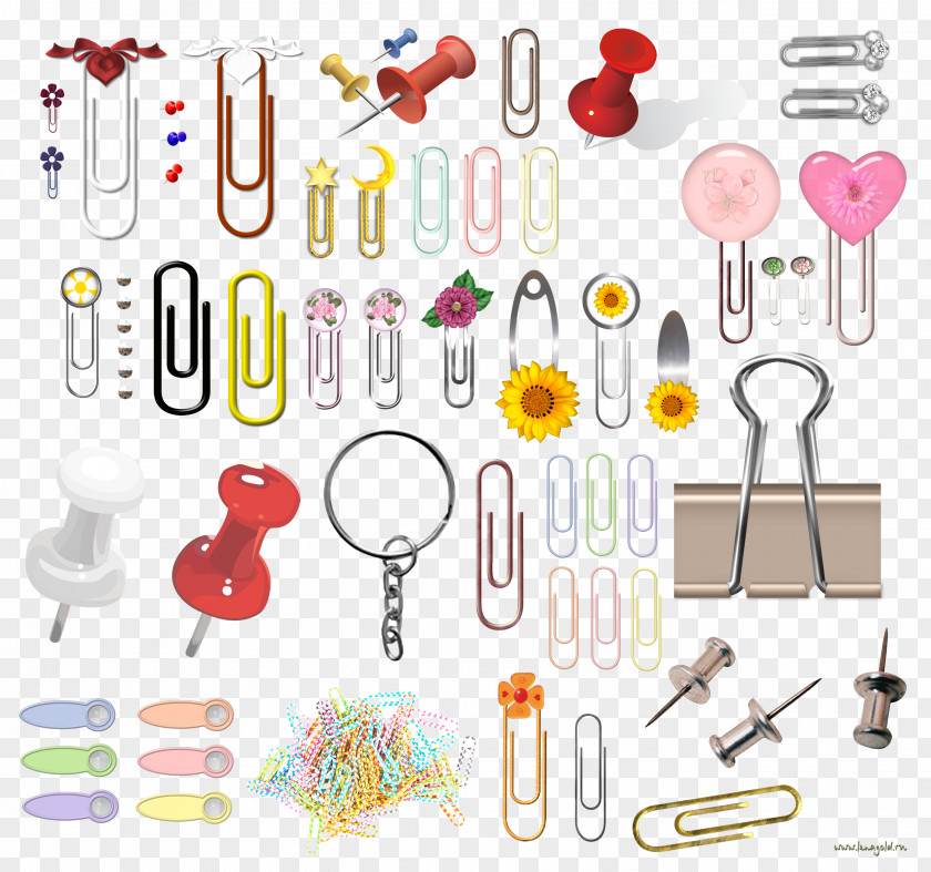 Paperclip Paper Clip Stationery Art PNG