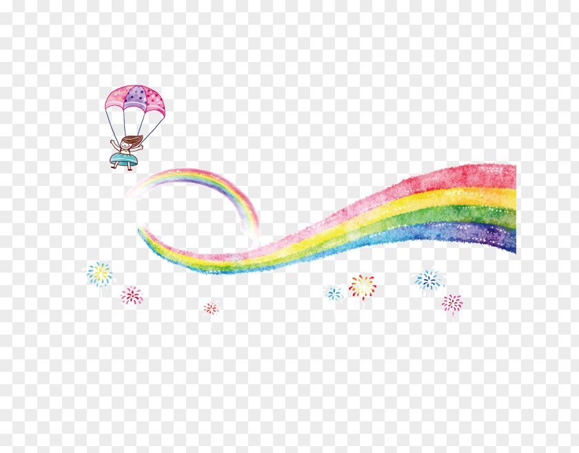 Rainbow Material PNG