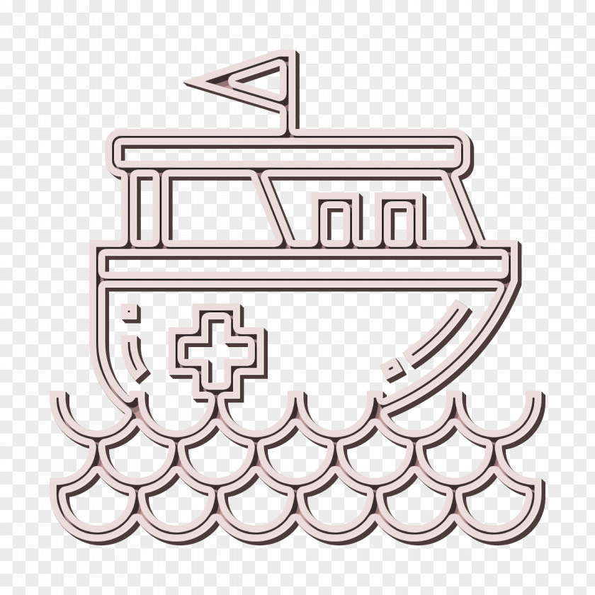 Rescue Boat Icon PNG