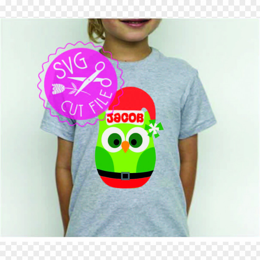 T-shirt Sleeve Christmas Day Smiley Appliqué PNG