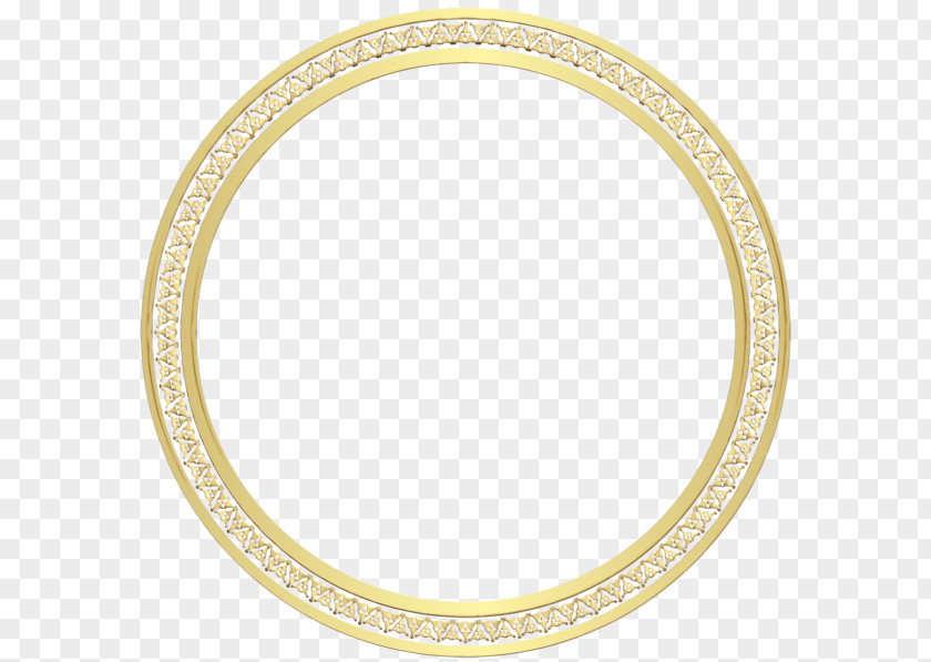 Tableware Dishware Golden Frame PNG