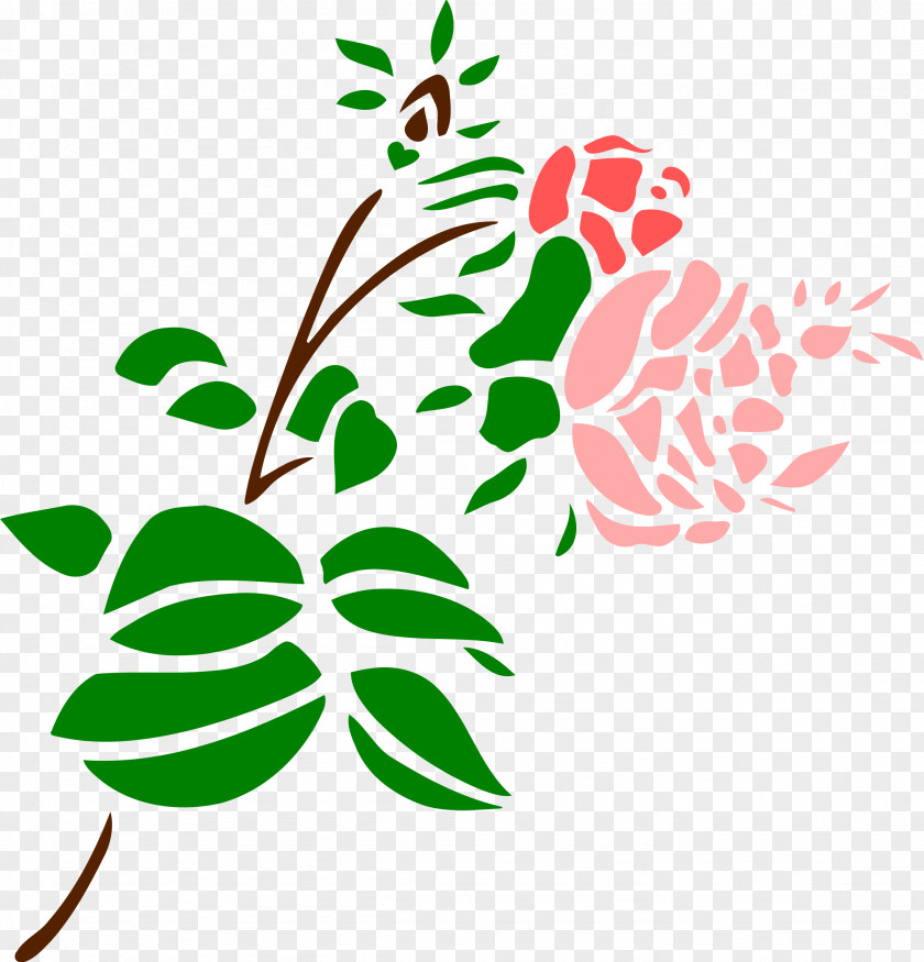 Black Rose Flower Clip Art PNG