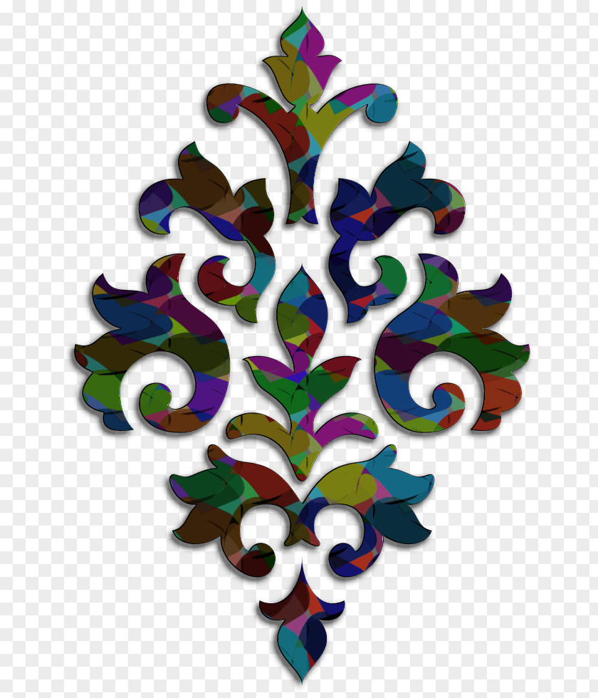 Christmas Tree Decorative Arts Stencil Ornament Sticker PNG