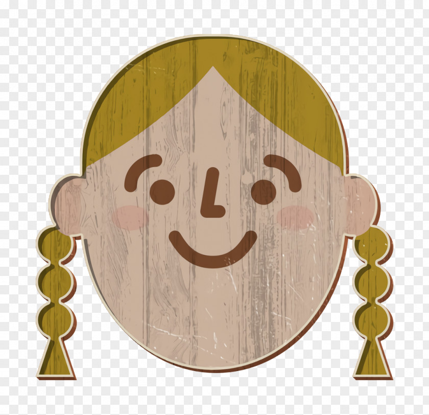 Happy People Icon Girl Emoji PNG