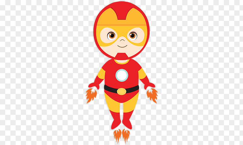 Iron Man Superhero Child Clip Art PNG