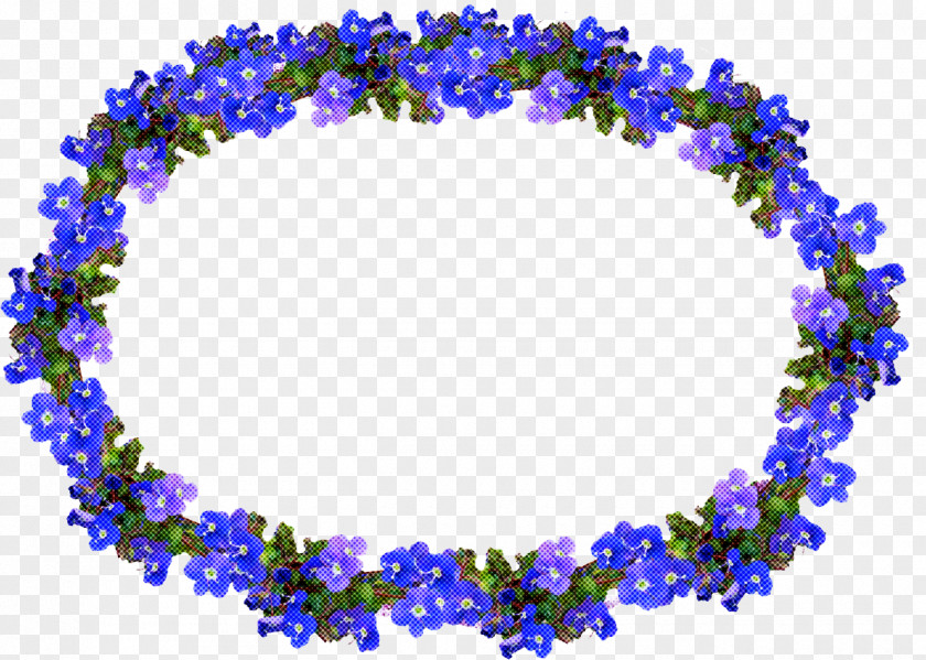 Jewelry Making Bead Background Blue Frame PNG
