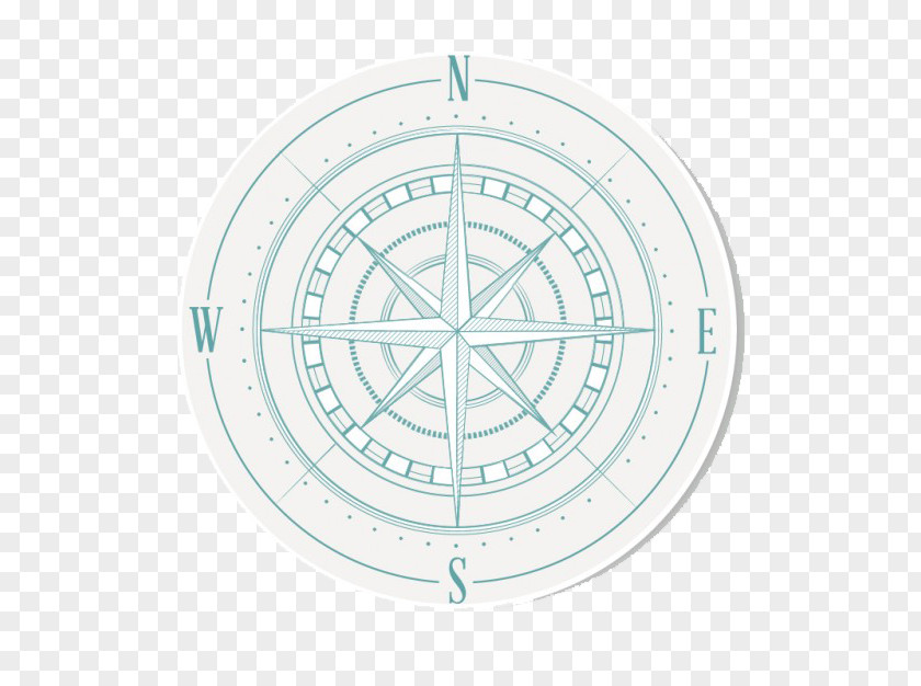 Lines Compass North Euclidean Vector PNG