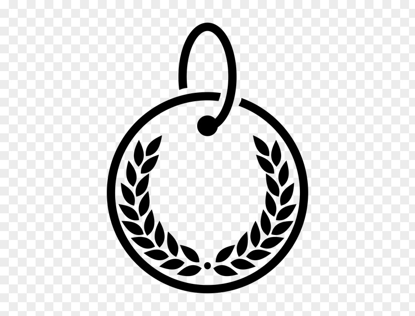 Medal Laurel Wreath Bay Clip Art PNG