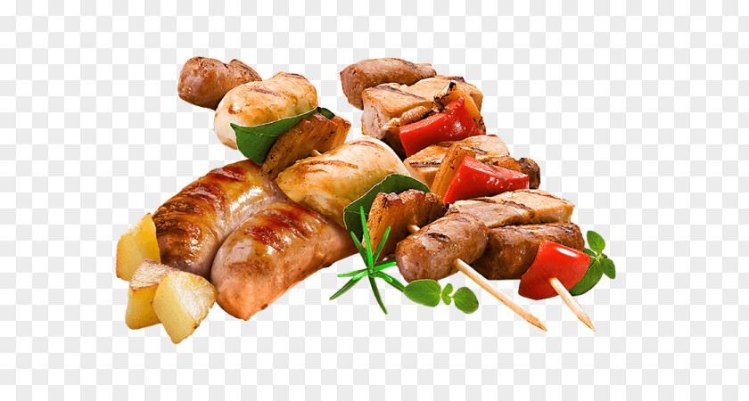 Grilled Food Transparent Image Sausage Barbecue Kebab Grilling PNG