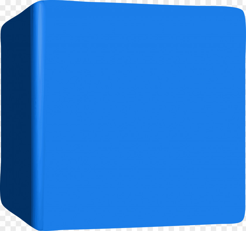 Blue Cube Graphics Geometry Euclidean Vector PNG