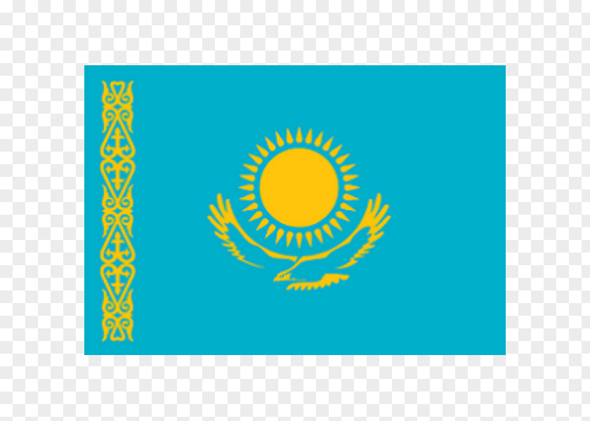 Flag Of Kazakhstan National Vector Graphics PNG