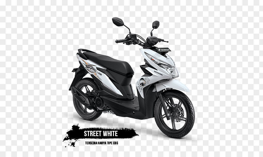 Honda BeAT Street ESP Motorcycle Bandung PNG