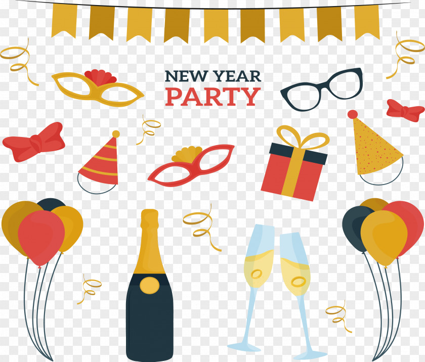 New Year Party Image Festival Clip Art PNG
