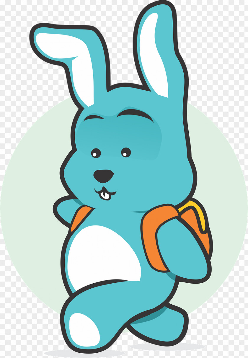 Rabbit Easter Bunny Cartoon Image PNG