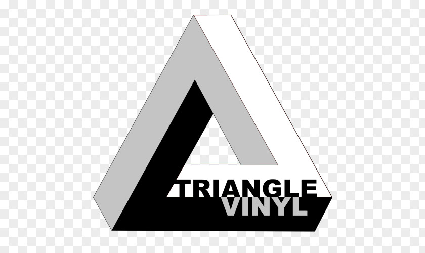 Record Shop Triangle Logo Product Design Germany Brand PNG