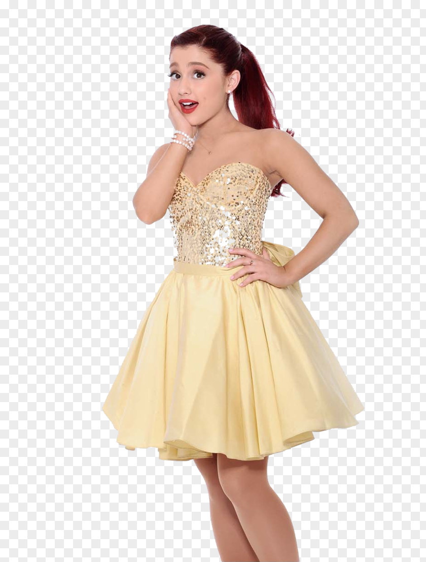 Scape Ariana Grande Problem Dress Nickelodeon Kids' Choice Awards PNG