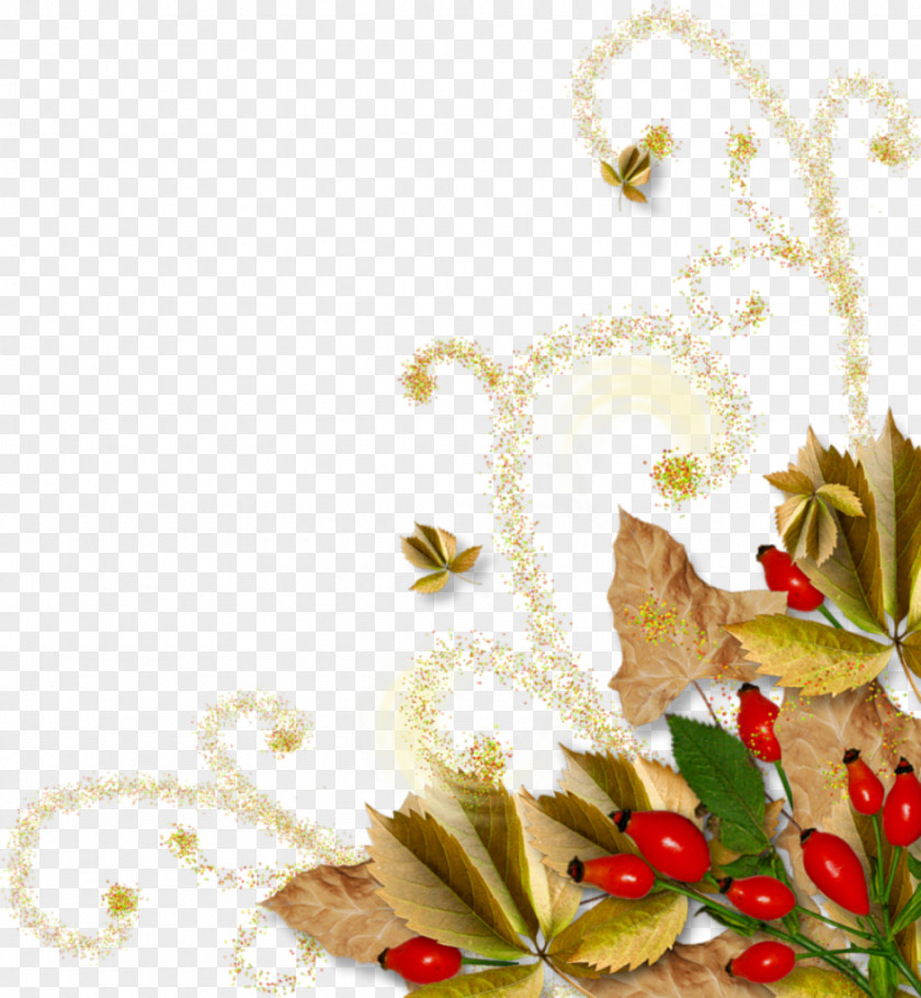 SCUBA DIVING Floral Design Email Clip Art PNG