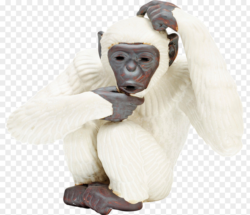 Vl Gorilla Ape Rörstrand Monkey Stoneware PNG