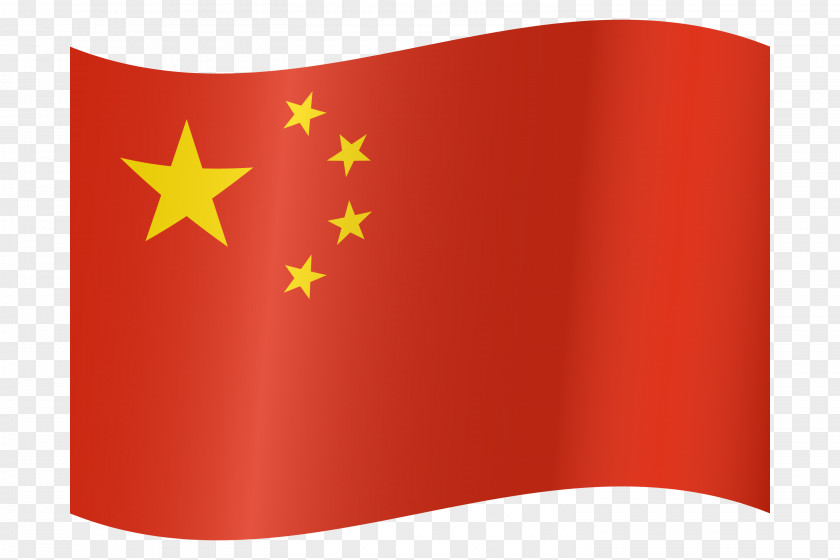 China Flag Font PNG