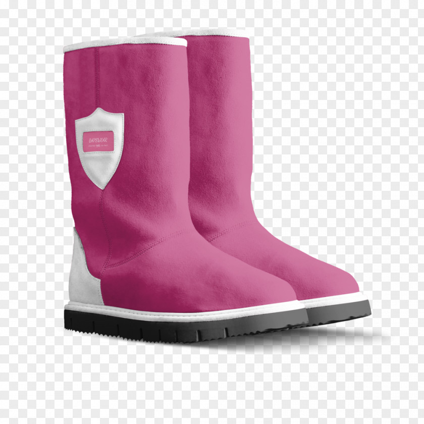 Design Snow Boot Pink M PNG