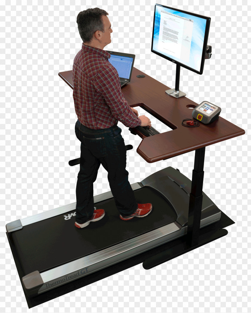 Design Treadmill Desk PNG