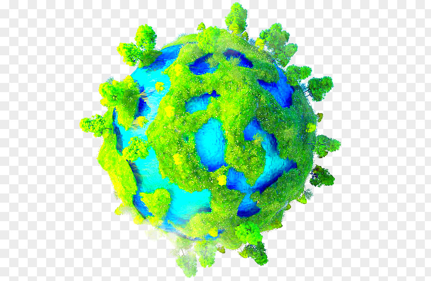 Earth Planet Green PNG