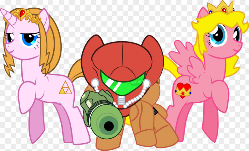 Power Ponies Villains Pony Princess Peach Nintendo Horse Zelda PNG