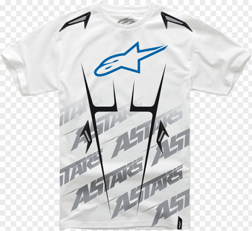 T-shirt Motorcycle Bobber Alpinestars Sleeve PNG