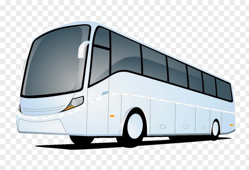 The Bus Coach Illustration PNG