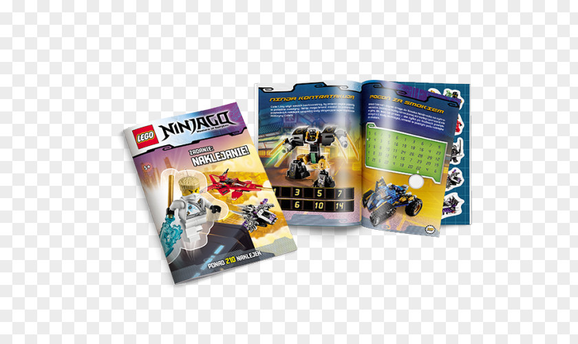 Toy Lego® Ninjago Masters Of Spinjitzu: Ready, Steady, Stick! (Sticker Activity Book) Lego PNG