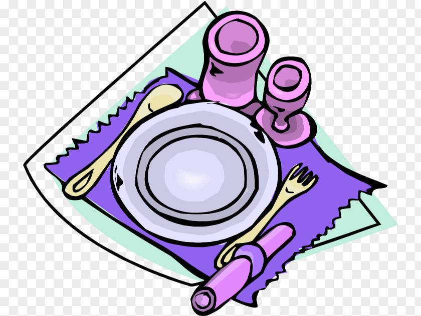 Veal Border Table Setting Clip Art Openclipart Free Content PNG