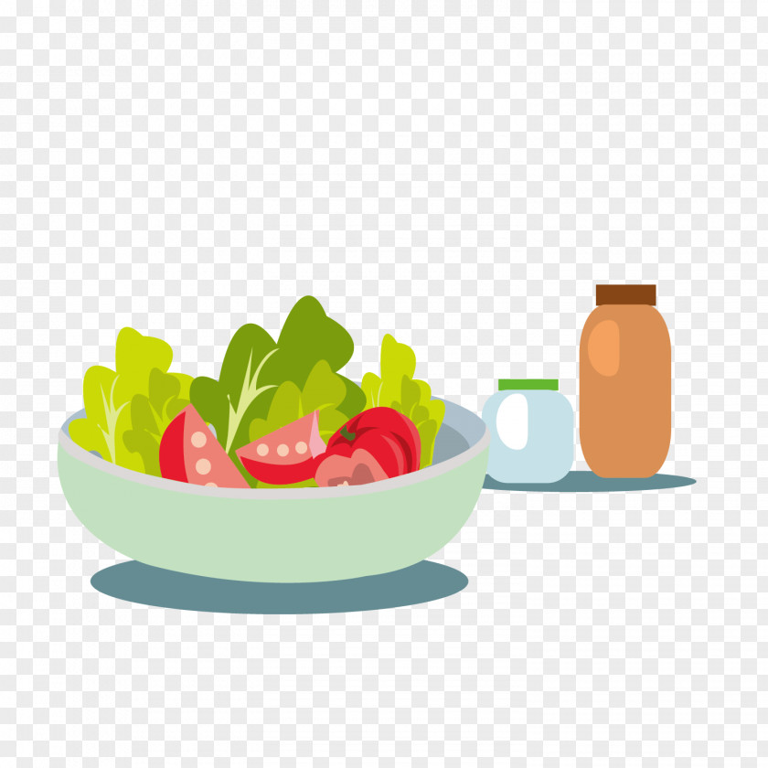 Vector Vegetable Salad Fruit PNG