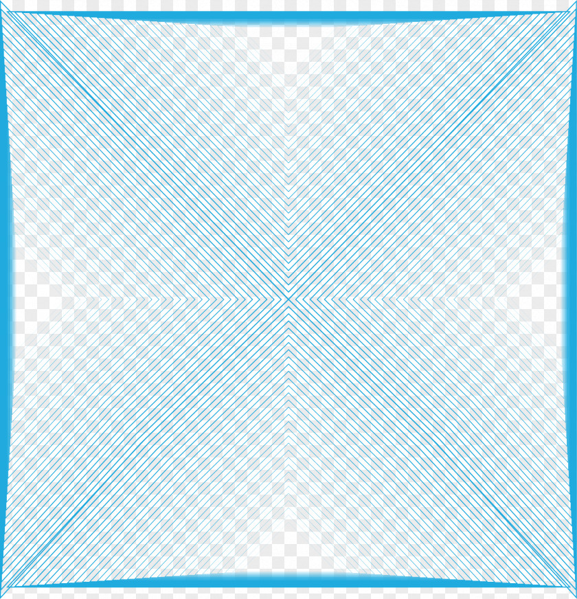 Blue Geometric Abstract Stripes Pattern Symmetry Area PNG