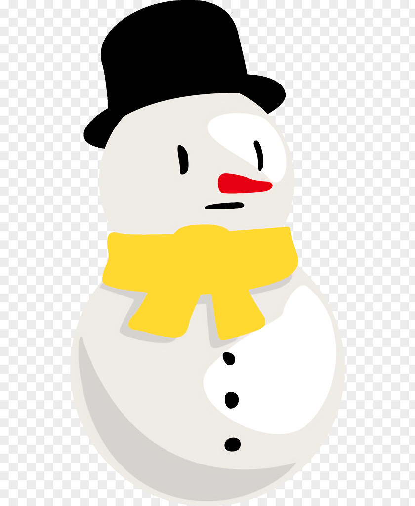 Smile Nose Snowman PNG